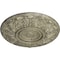 Ekena Millwork Whitman Ceiling Medallion (For Canopies up to 3 3/4"), 13"OD x 1 3/8"P, Castle Stone Crackle CM13WHCSC - alternate 3
